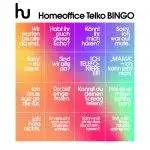 Einladung zum Homeoffice Telko Bingo
